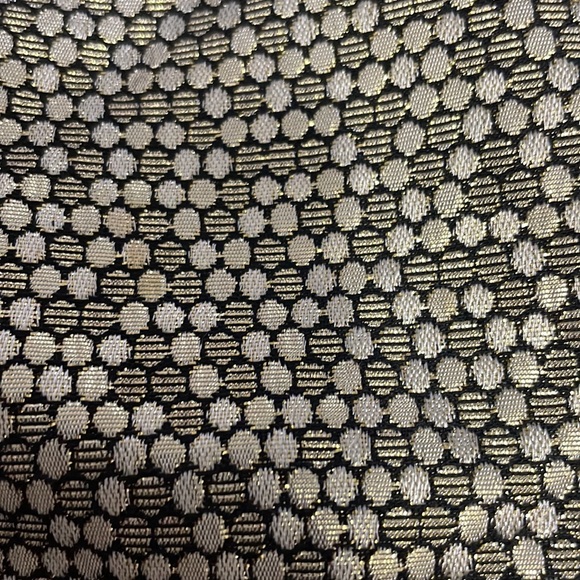 Gold, gorgeous holiday skirt! Zips up in the back. - Picture 2 of 5